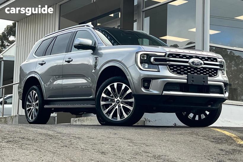 Silver 2025 Ford Everest Wagon Platinum (4Wd)