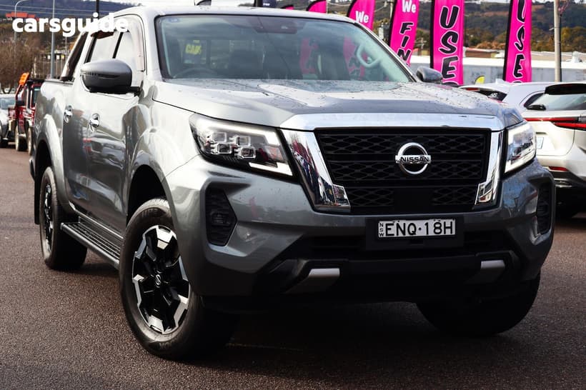Grey 2021 Nissan Navara Dual Cab Pick-up St-X (4X4) Cloth/No Sunroof