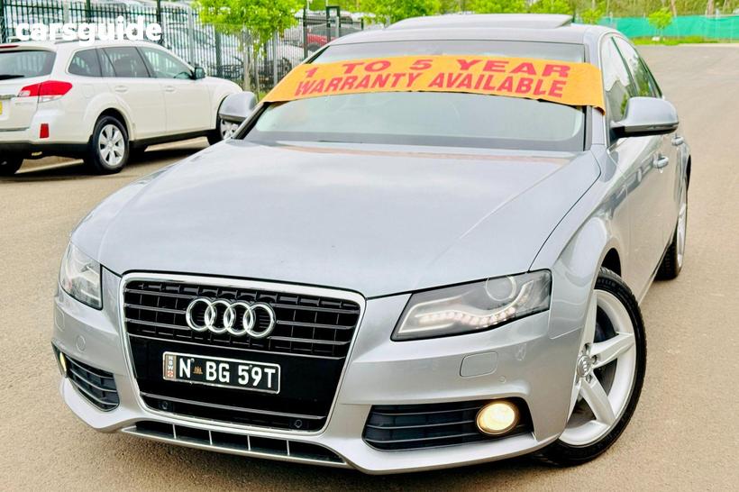 Grey 2008 Audi A4 Sedan 3.2 Fsi Quattro