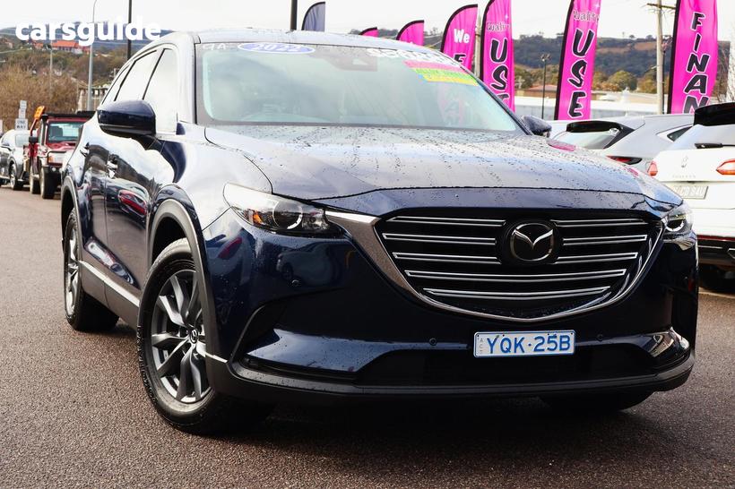 Blue 2022 Mazda CX-9 Wagon Touring (Fwd)