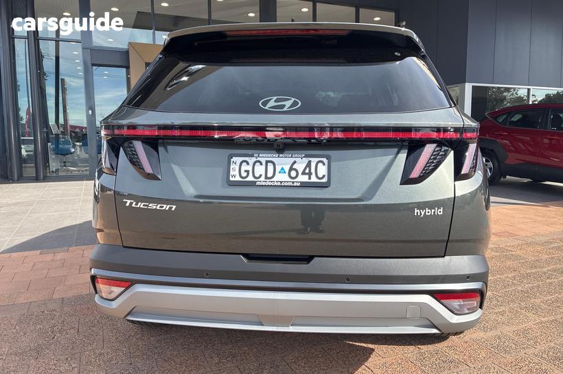 Grey 2026 Hyundai Tucson Wagon Elite Hybrid (Awd)