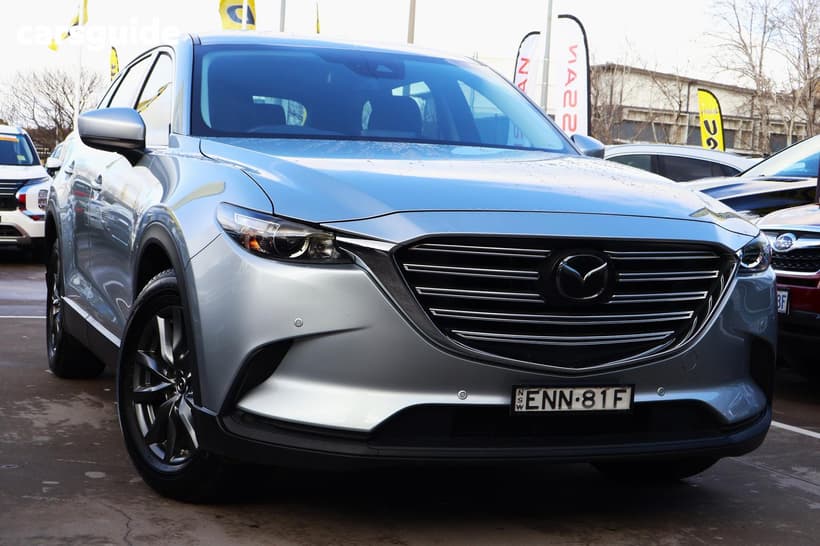 Silver 2021 Mazda CX-9 Wagon Touring (Fwd)