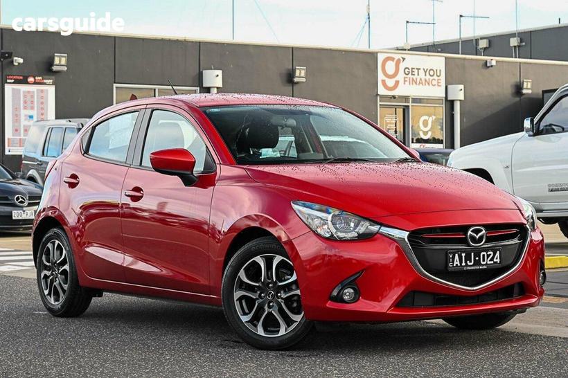 Red 2016 Mazda 2 Hatchback Genki