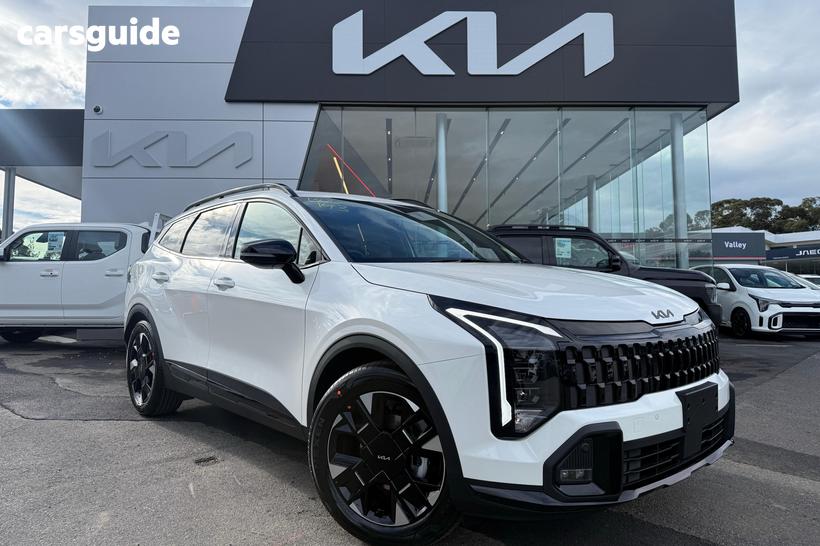 White 2026 Kia Sportage Wagon Sx+ (Awd)