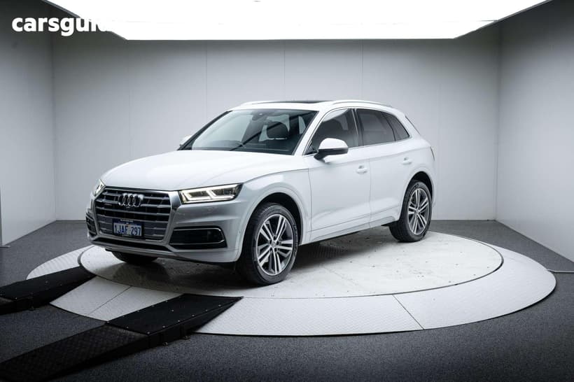 White 2019 Audi Q5 Wagon 40 Tdi Quattro Sport