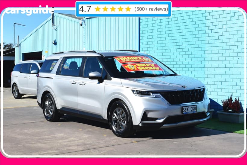 Silver 2021 Kia Carnival Wagon S