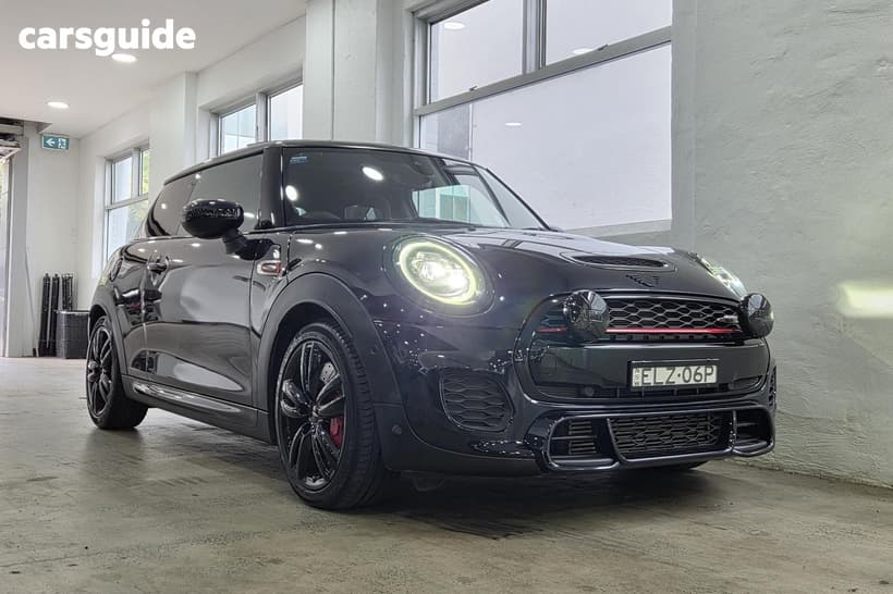 Blue 2020 Mini Cooper Hatchback John Cooper Works 3D Hatch