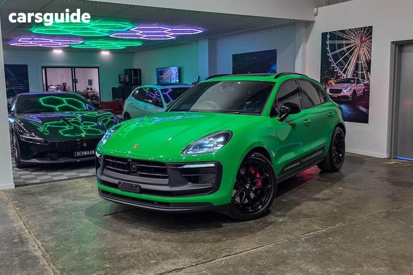 Green 2024 Porsche Macan Wagon Gts