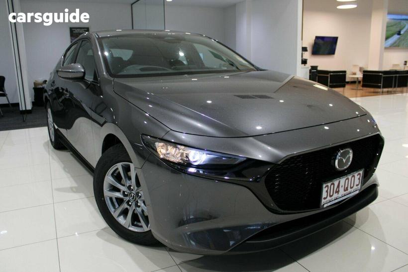 Grey 2026 Mazda Mazda3 Hatchback G20 Pure