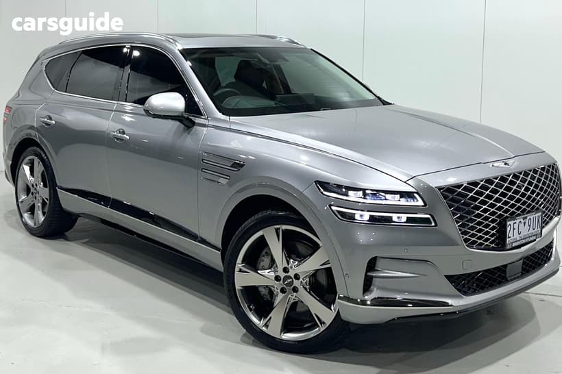 Silver 2022 Genesis GV80 Wagon 3.5T Awd 7 Seat