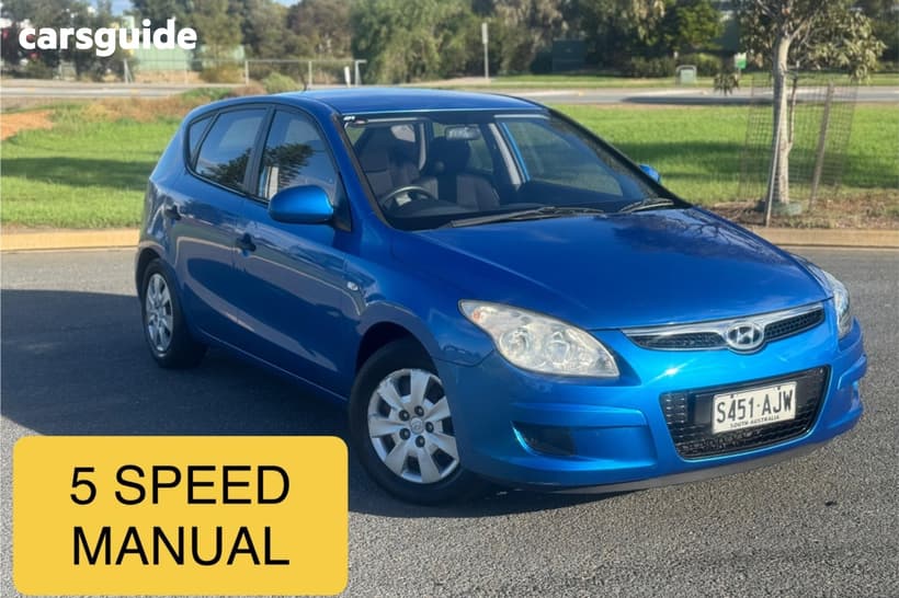 Blue 2010 Hyundai I30 Hatchback Sx 1.6 Crdi