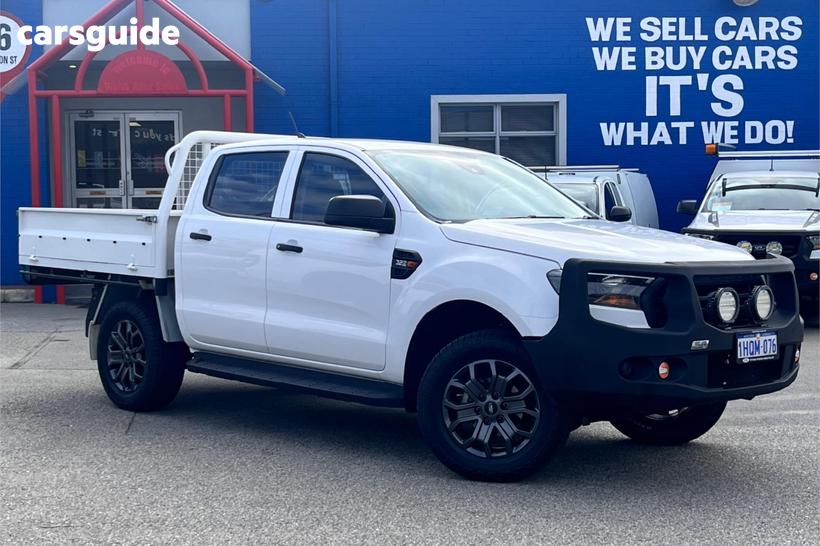 White 2022 Ford Ranger Double Cab Chassis Xl 3.2 (4X4)