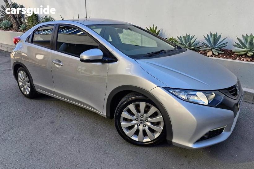 Silver 2012 Honda Civic Hatchback Vti-L