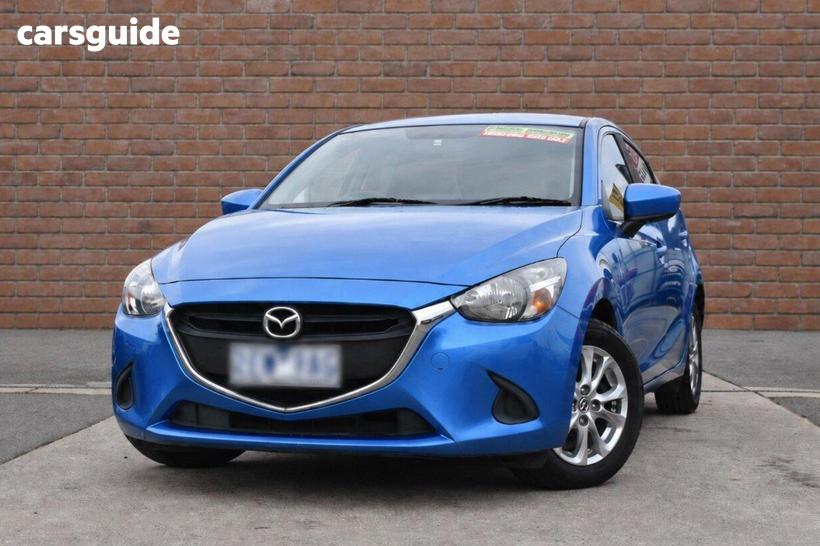 Blue 2016 Mazda 2 Hatchback Maxx