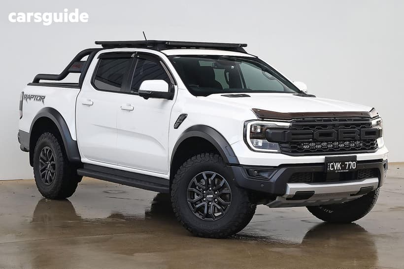 White 2023 Ford Ranger Double Cab Pick Up Raptor 3.0 (4X4)