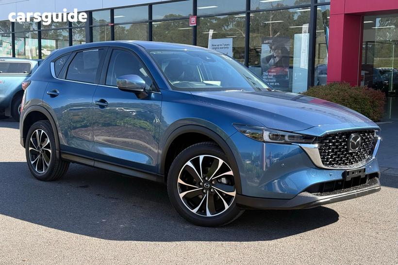 Blue 2024 Mazda CX-5 Wagon G25 Touring (Awd)