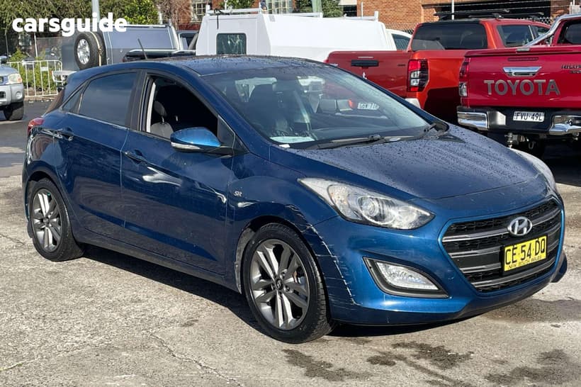 Blue 2015 Hyundai I30 Hatchback Sr
