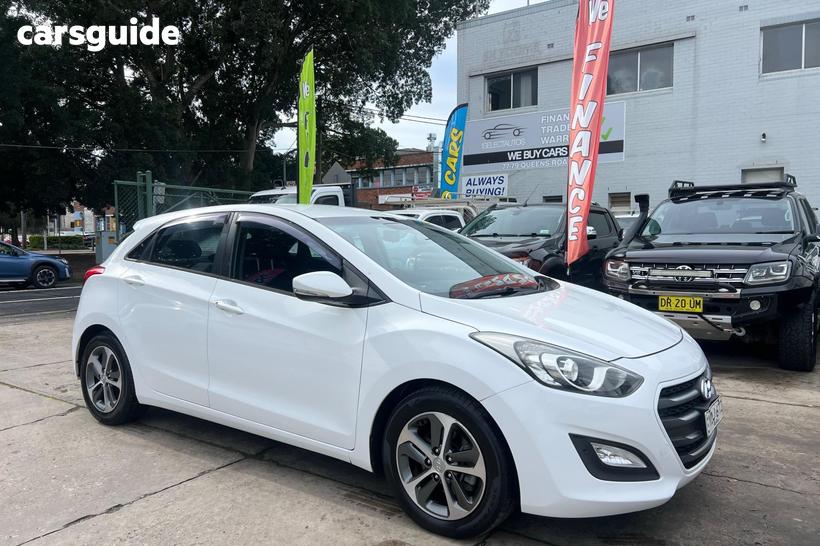 White 2016 Hyundai I30 Hatchback Active X (Sunroof)
