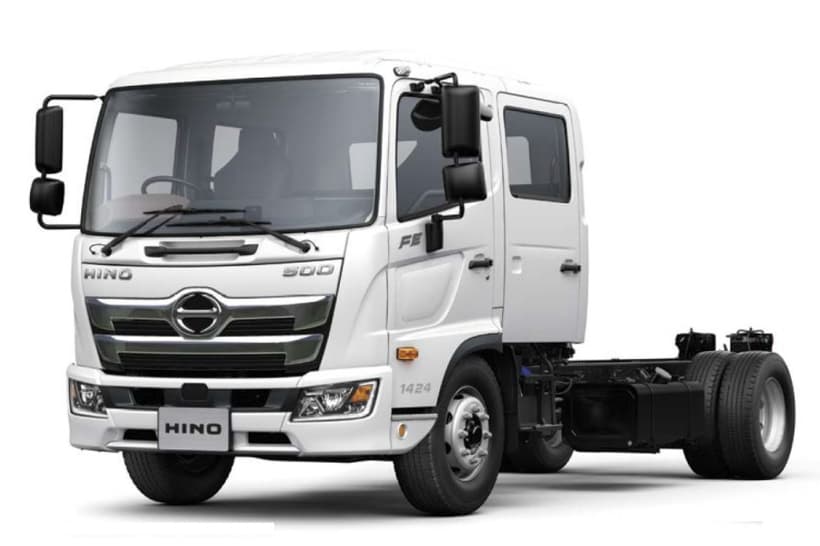 2026 Hino 500 Crew Cab Chassis Fd1124 Leaf (Wb5540)