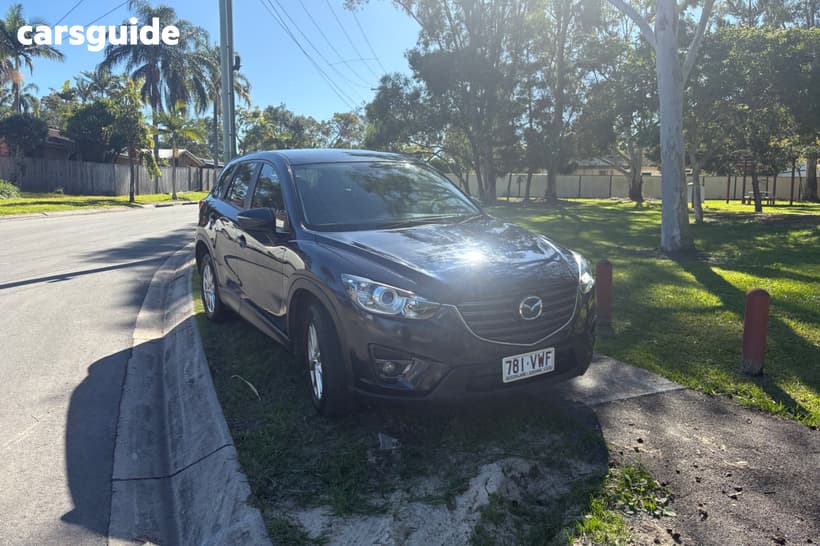 Blue 2015 Mazda CX-5 Wagon Maxx Sport (4X4)