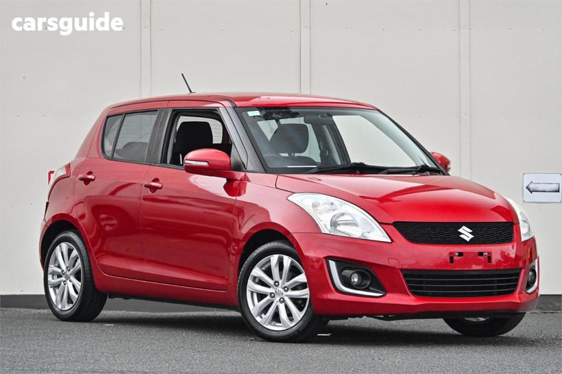 Red 2016 Suzuki Swift Hatchback Gl Navigator