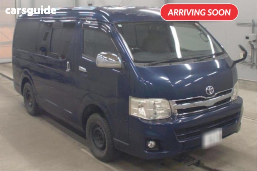 Blue 2011 Toyota HiAce Commercial LONG SUPER GL 4WD