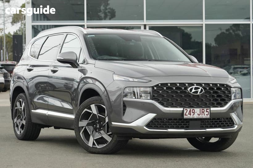 Grey 2023 Hyundai Santa FE Wagon Elite Mpi (2Wd)