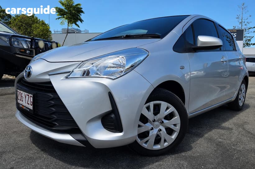 Silver 2019 Toyota Yaris Hatchback Ascent