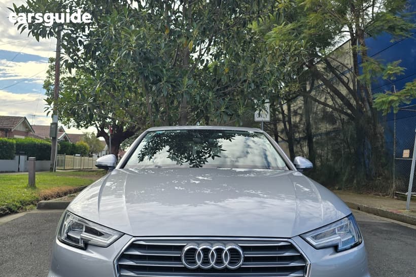 Silver 2018 Audi A4 Sedan 2.0 Tfsi S Tronic S Line