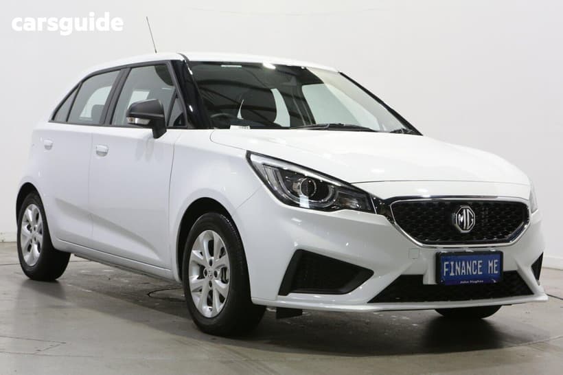 White 2024 MG MG3 Hatchback Core