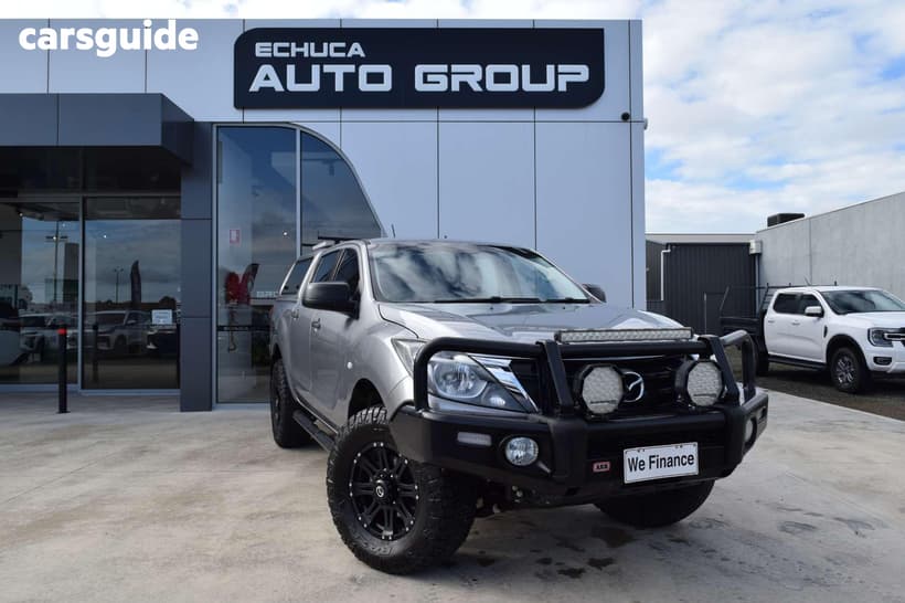 Silver 2018 Mazda BT-50 Freestyle Cab Chassis Xt (4X4)