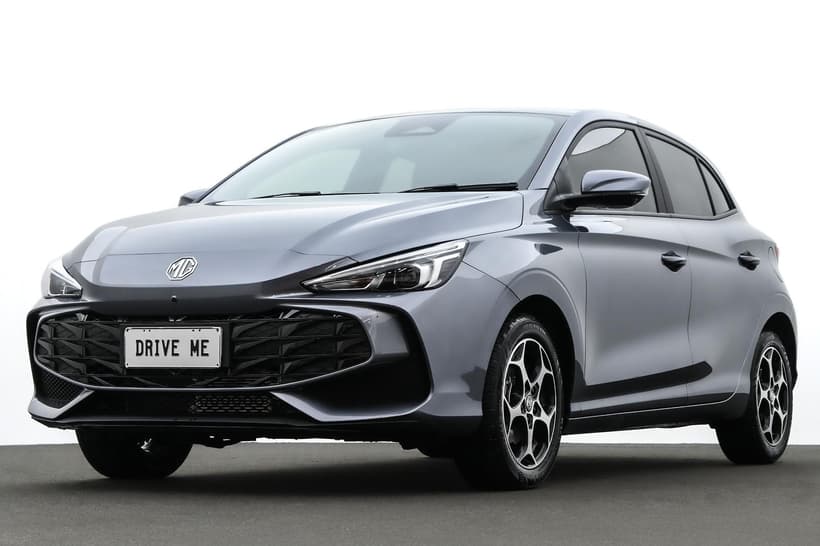 Silver 2025 MG MG3 Hatchback Essence