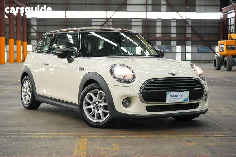 White 2019 Mini Cooper Hatchback 3D Hatch