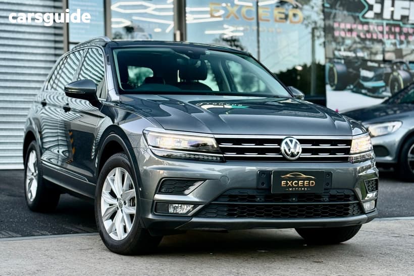 Grey 2018 Volkswagen Tiguan Wagon 132 Tsi Comfortline