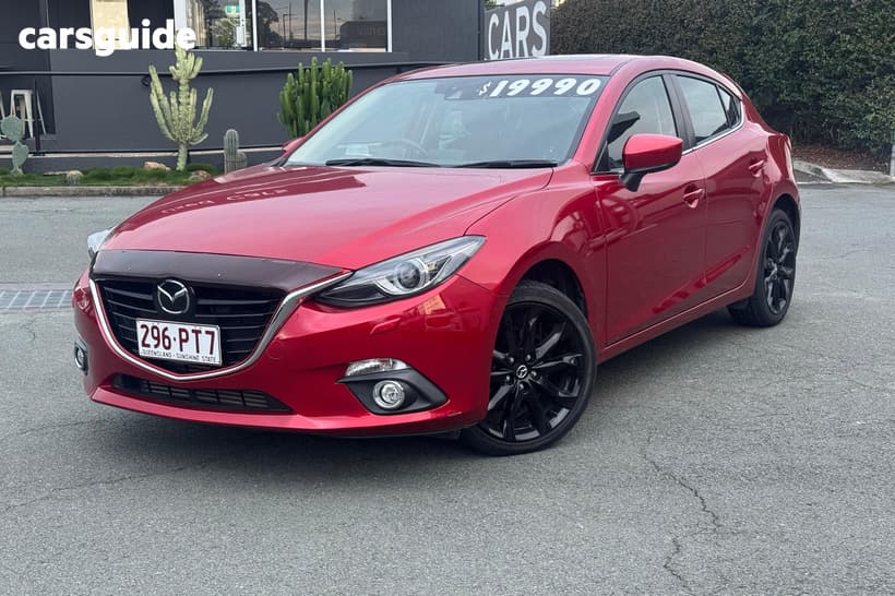 Red 2016 Mazda 3 Hatchback Xd Astina