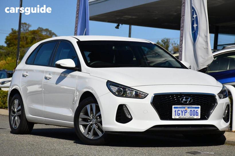 White 2019 Hyundai I30 Hatchback Active 1.6 Crdi
