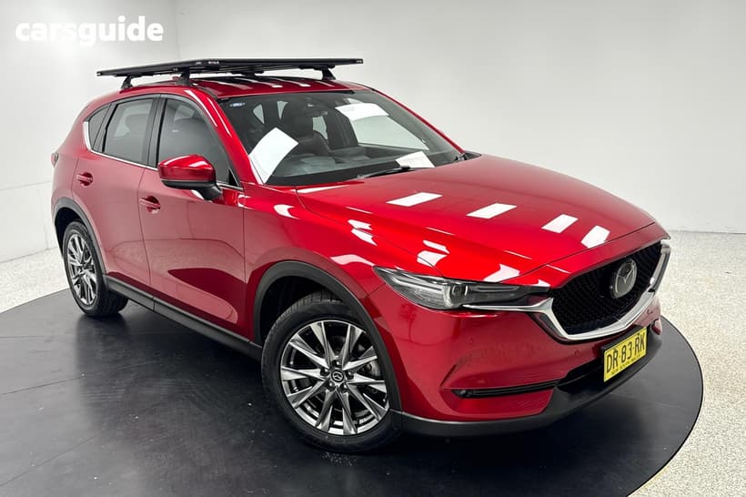 Red 2021 Mazda CX-5 Wagon Akera Turbo (Awd)