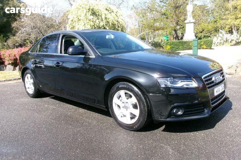 Black 2009 Audi A4 Sedan 1.8 Tfsi
