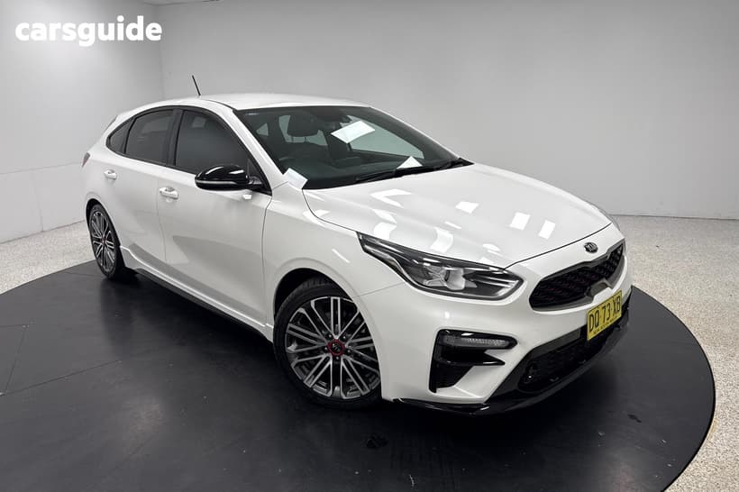 White 2019 Kia Cerato Hatchback Gt (Turbo)