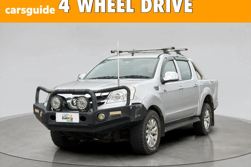 Silver 2017 Foton Tunland Single Cab Chassis (4X4)