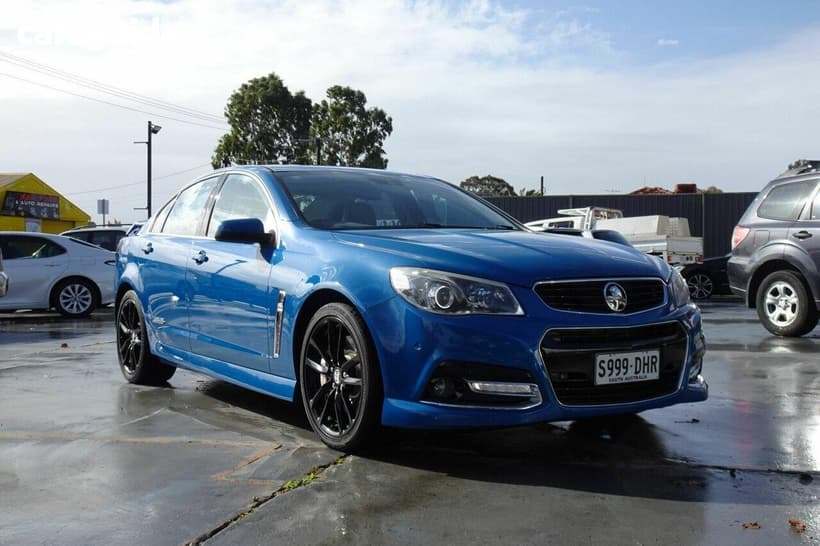 Blue 2015 Holden Commodore Sedan Ss-V Redline