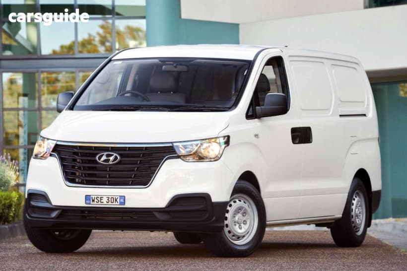 White 2019 Hyundai Iload Van 3S Liftback