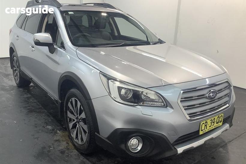 Silver 2015 Subaru Outback Wagon 2.0D Premium