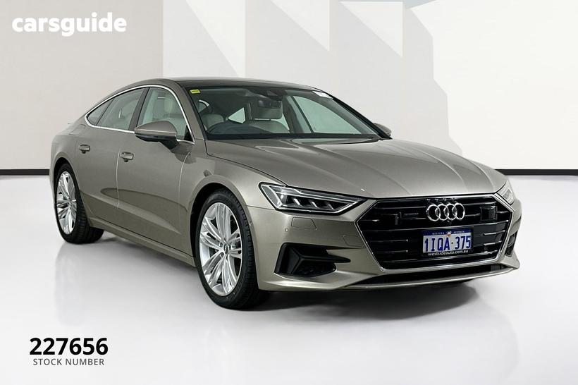 Beige 2020 Audi A7 Sportback 45 Tfsi Quattro (Hybrid)