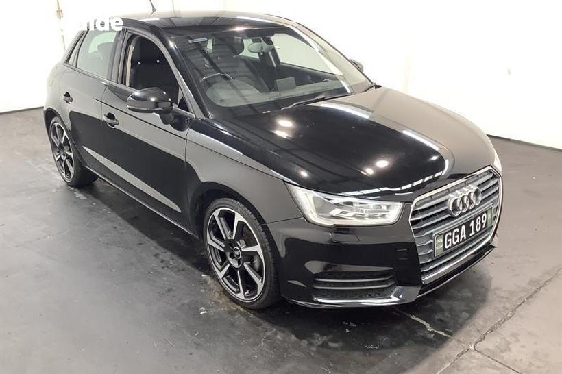 Black 2016 Audi A1 Hatchback Sportback 1.0 Tfsi