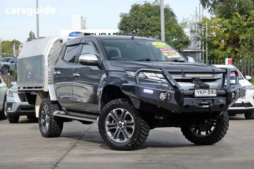 Grey 2020 Mitsubishi Triton Double Cab Pick Up Gls (4X4)