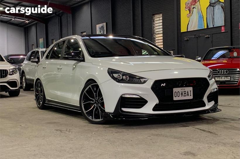 White 2018 Hyundai I30 Hatchback N Performance
