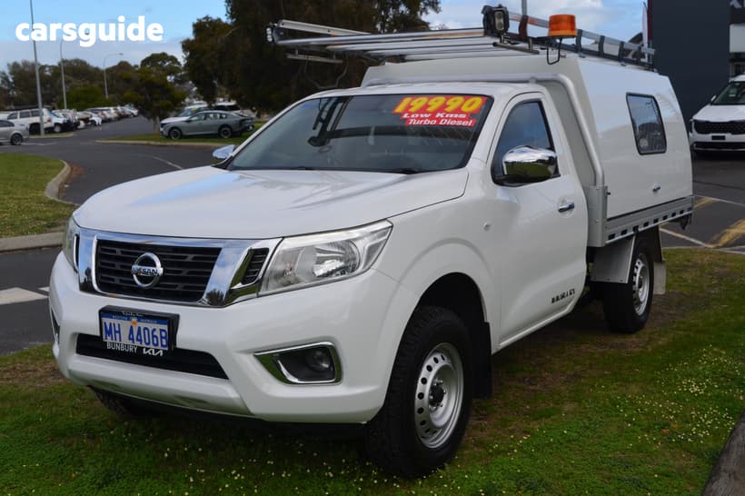 White 2020 Nissan Navara Cab Chassis Rx (4X2)