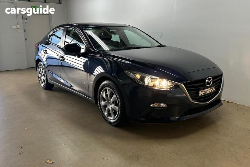 Blue 2013 Mazda 3 Sedan Neo