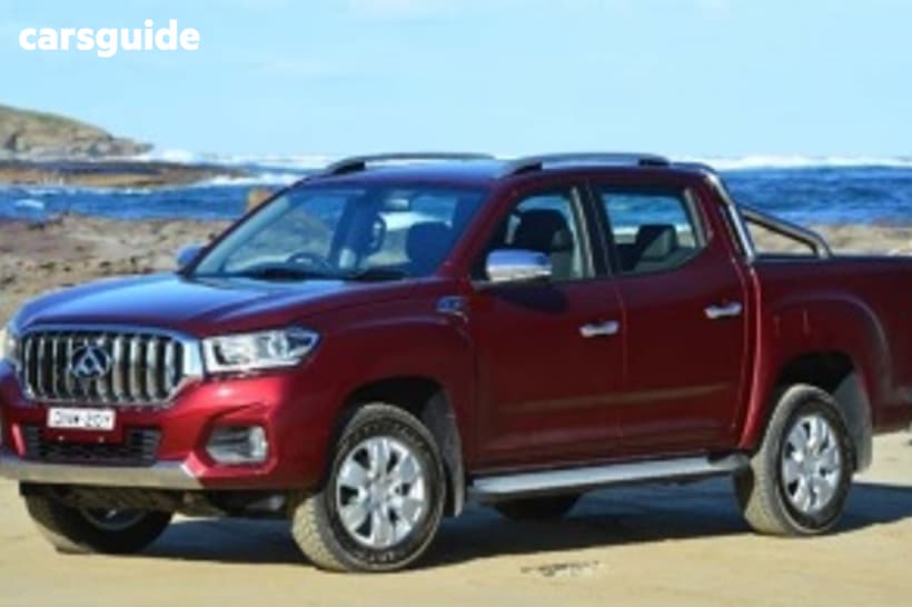 White 2018 LDV T60 Double Cab Utility Luxe (4X4)